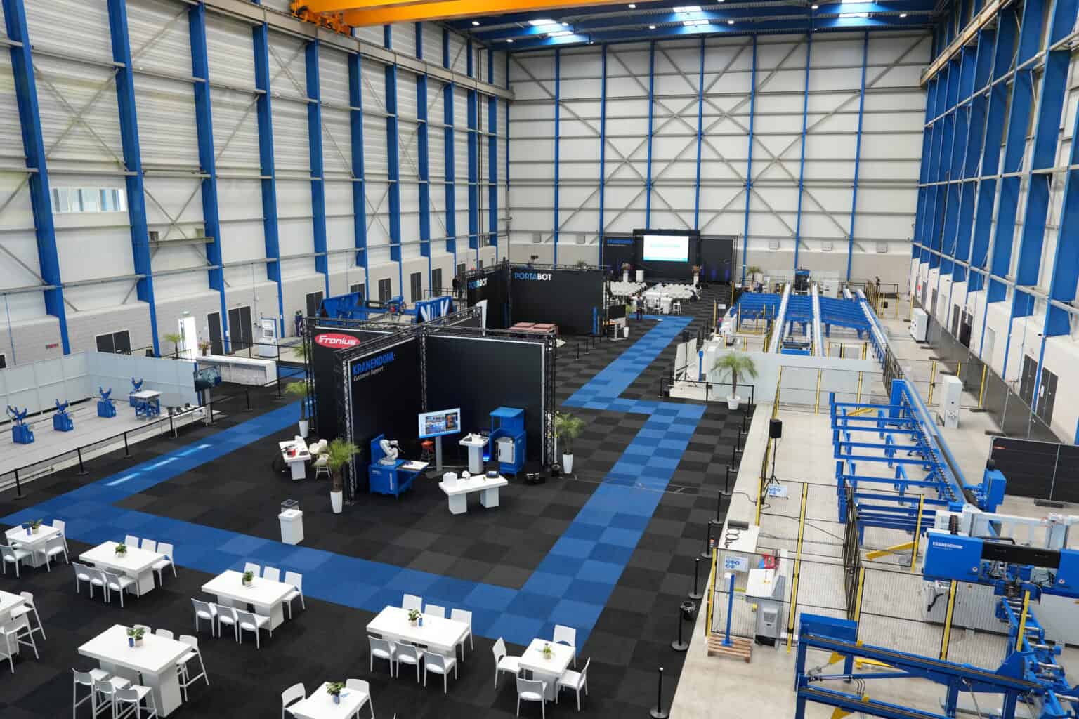 Evenement in de hal van Kranendonk