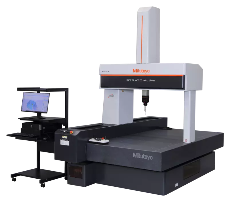 Coördinatenmeetmachine met besturingscomputer (bron: inqube.nl/mitutoyo)